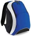 BG571 Bagbase Teamwear Backpack Bright Royal / Black colour image